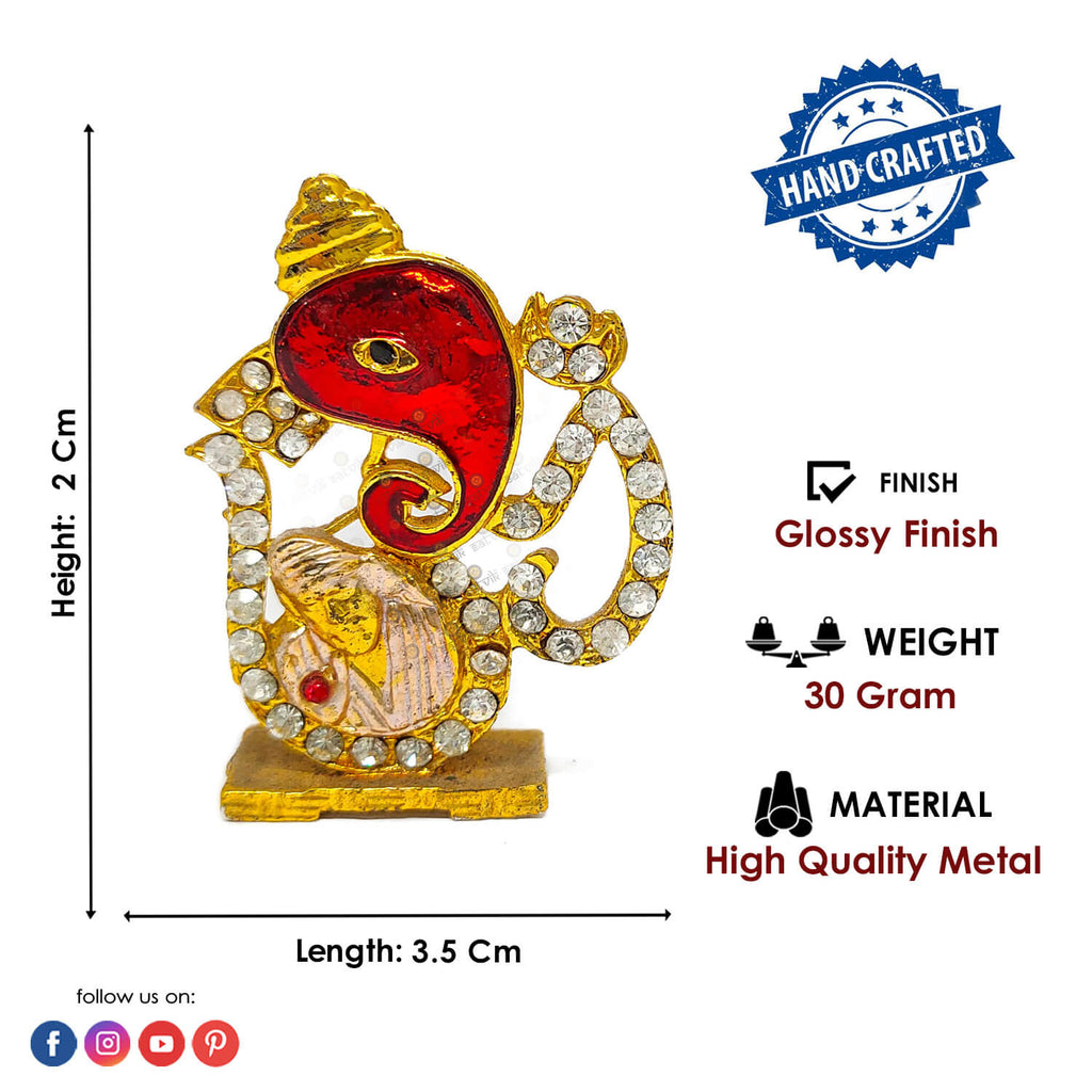 Om with Ganesh and Sai Baba Puja Store Online Pooja Items Online Puja Samagri Pooja Store near me www.satvikstore.in