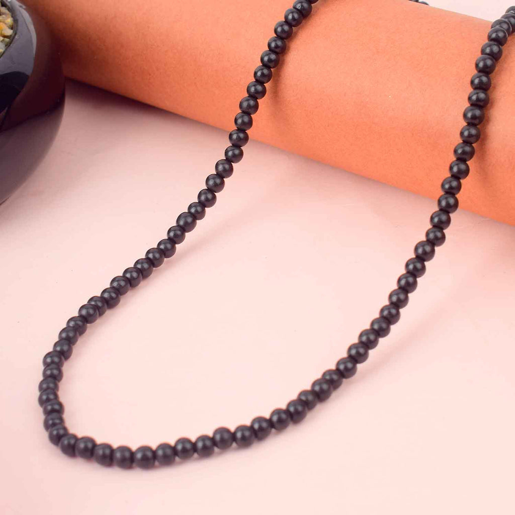 6mm Ebony Mala Gloss 108+1 Beads – Gloss Finish Ebony Wood Japa Mala for Meditation and Spiritual Use – Satvikstore.in India’s Largest Pooja Accessories Brand - www.satvikstore.in 