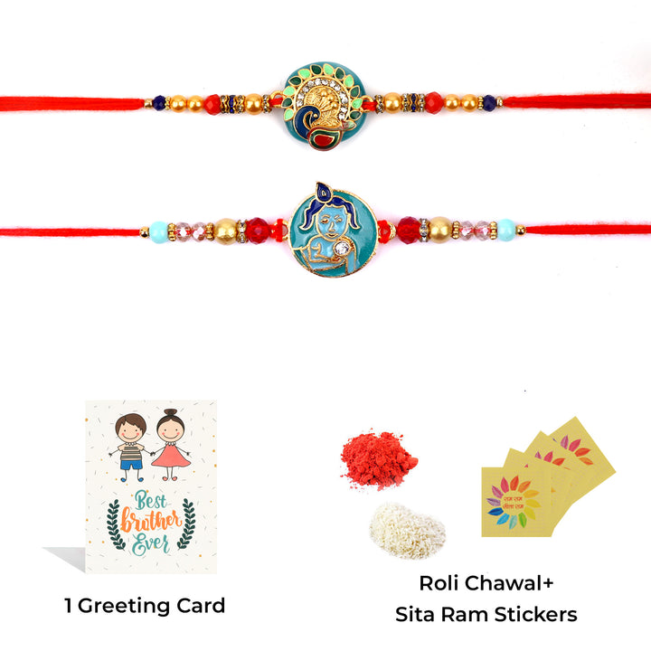 Browse our exclusive collection of Rakhi online 2023. Choose a stunning Rakhi set of 2 for your beloved brother, bhaiya, or bhai. Discover designer Rakhi and beautiful Rakhi options. Send Rakhi and Rakhi combos abroad with ease. Explore Indian Rakhi and find the perfect Rakhi gift at SatvikStore.in."