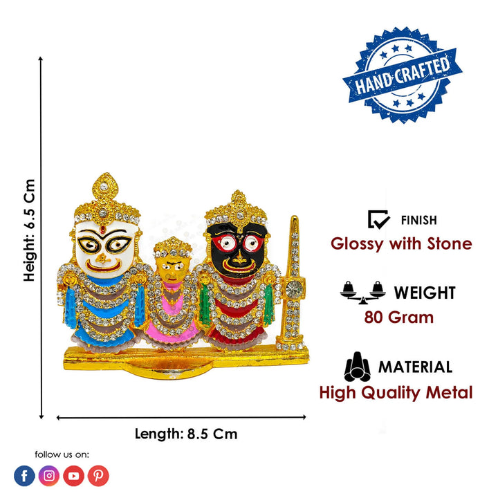 Lord Jagganath Idol Puja Store Online Pooja Items Online Puja Samagri Pooja Store near me www.satvikstore.in