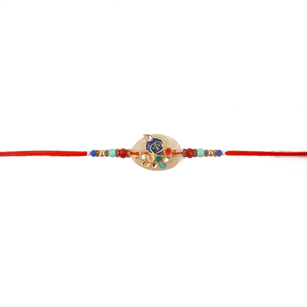 Browse our exclusive collection of Rakhi online 2023. Choose a stunning Rakhi set of 2 for your beloved brother, bhaiya, or bhai. Discover designer Rakhi and beautiful Rakhi options. Send Rakhi and Rakhi combos abroad with ease. Explore Indian Rakhi and find the perfect Rakhi gift at SatvikStore.in."