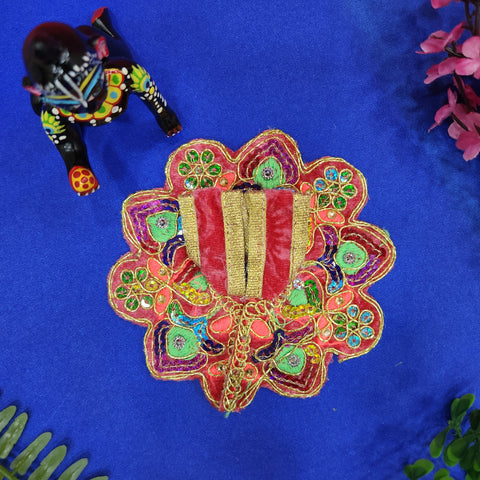 Beautiful Laddu Gopal Dress No.0 in vibrant traditional design for deity idols – India’s Largest Pooja Accessories Brand – www.satvikstore.in