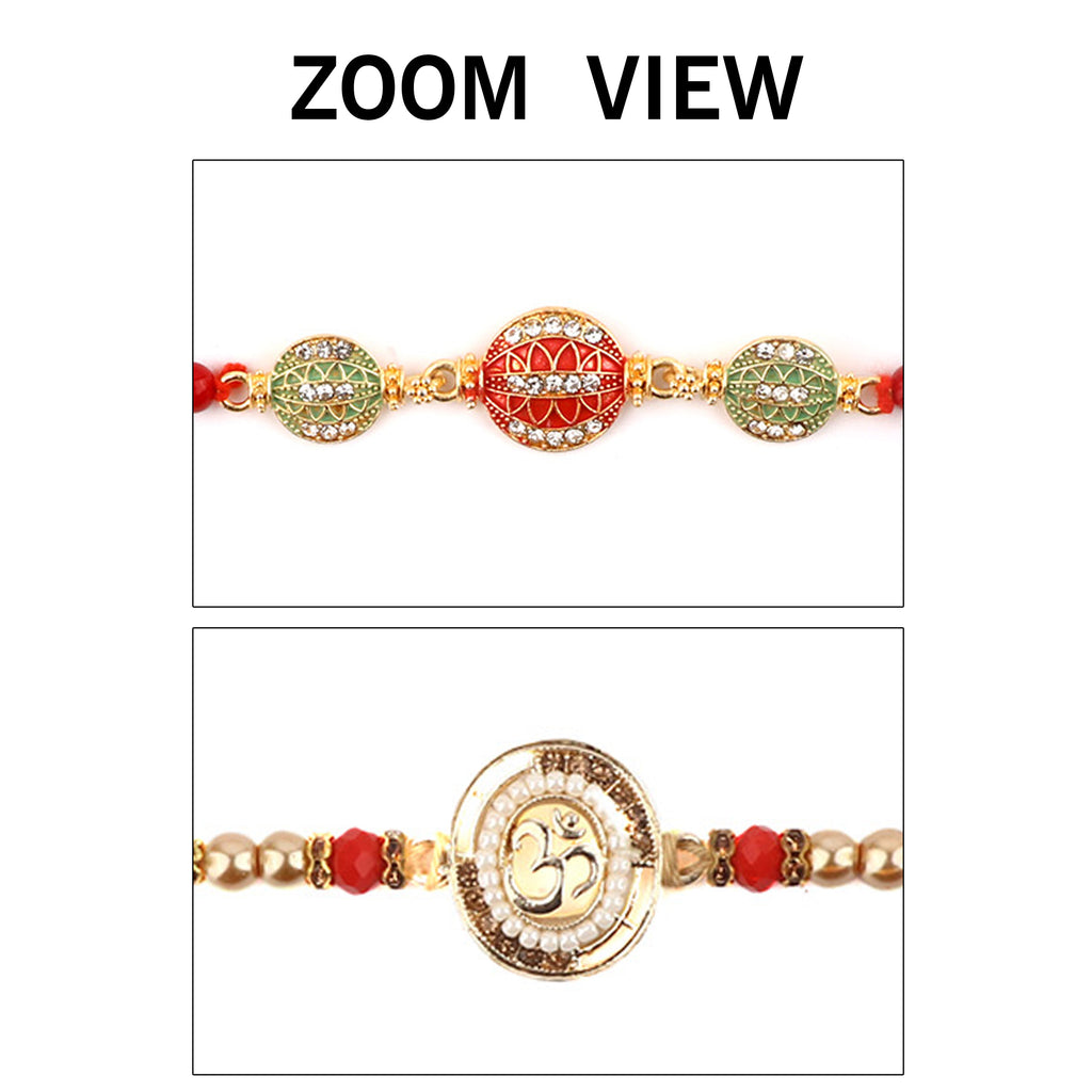 Explore our exquisite collection of Rakhi online 2023. Choose from a stunning Rakhi set of 2, perfect for brothers, bhaiya, and bhai. Shop designer Rakhi and beautiful Rakhi online to send Rakhi abroad. Celebrate with Indian Rakhi and find the perfect Rakhi gift at SatvikStore.in."