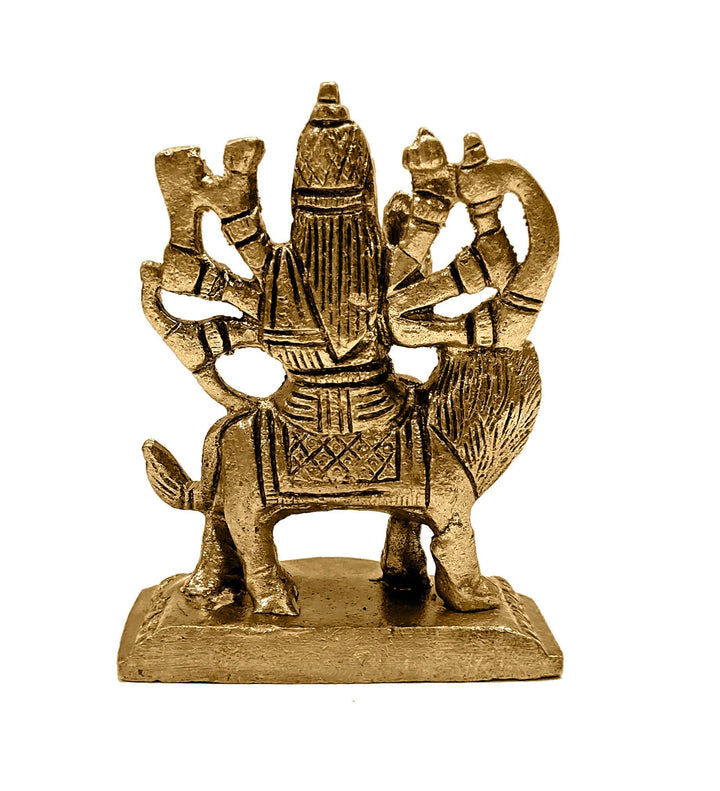 Brass Durga Idol Puja Store Online Pooja Items Online Puja Samagri Pooja Store near me www.satvikstore.in