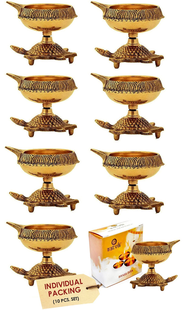 Pure Brass Turtle Diya Puja Store Online Pooja Items Online Puja Samagri Pooja Store near me www.satvikstore.in