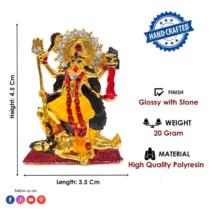 Goddess Kaali Idol Puja Store Online Pooja Items Online Puja Samagri Pooja Store near me www.satvikstore.in